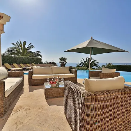 بيت للعطل Luxus Horizon Bleu - Mit Meerblick Und Infinity Pool By Riviera Homelife *